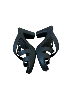 Crocs Cyprus Wedge Sandals Black Size US 9 Summer Festival Outdoors Comfort thumbnail 7