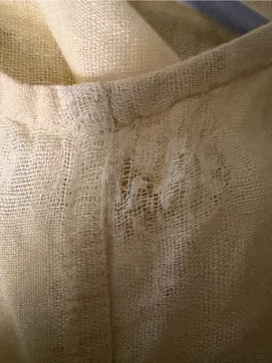 FLAX 100% Linen Yellow Woven Windowpane Check Tank Top Lagenlook Medium FLAW thumbnail 12