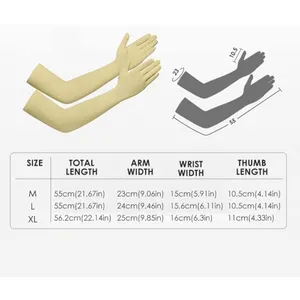 Gloves Women Formal Gray XL UV Protection Touchscreen UPF 50 Driving Cooling OC5 thumbnail 4