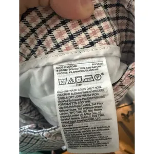 Banana Republic Women’s 6 Sloan Plaid Patterned Pants Ankle thumbnail 6