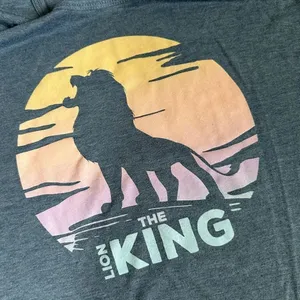 Disney The Lion King Blue Scoop Neck Short Sleeve T Shirt thumbnail 4