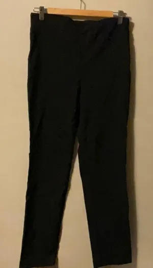 Black Straight Leg Formal Pants thumbnail 1