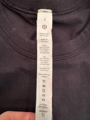 Lululemon Black Sleeveless Tennis Dress thumbnail 2