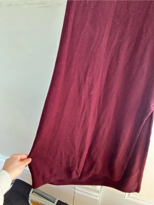 ☀️3/25 Free People Intimately Free All About Slip Knit Ribbed Dress large no bra thumbnail 5