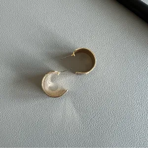 NWOT! Gold Hoop Earrings thumbnail 2