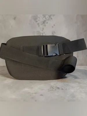 Black Reebok Verona Fanny Pack featuring a prominent Rose Color Logo thumbnail 2