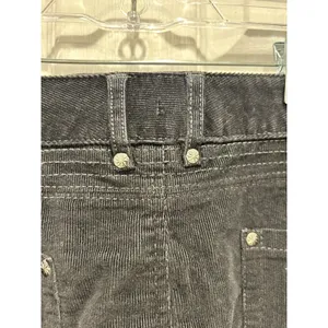 Athleta Kaleidoscope Black Corduroy Mini‎ Skirt Womens 16 Stretch Cotton Blend thumbnail 6