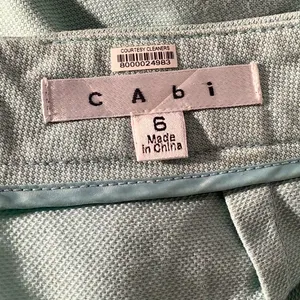 Jordan Almond Mint Green Twill Pencil Skirt. Worn Once, Like New thumbnail 7
