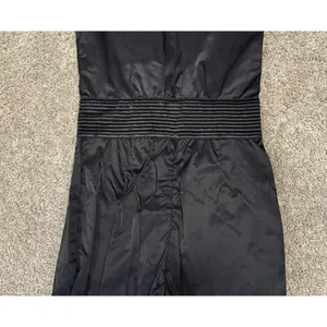 M by MADONNA Black Rhinestone Zip Front Cropped Catsuit Jumpsuit Size 8 thumbnail 8