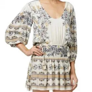 Free People‎ Moonlight Drive Mini Peasant Dress Boho Women’s Small thumbnail 11