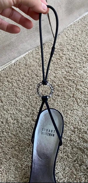 Stuart Weitzman Vintage  Ankle Strap Sz 9 thumbnail 5
