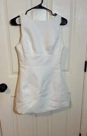 Showpo White Mini Dress thumbnail 1