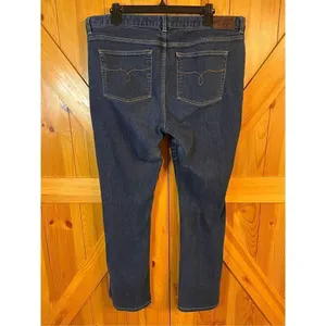 Lauren Jeans Co. Ralph Lauren Jeans Womens Size 16 Blue Denim Bootcut (2422) thumbnail 4