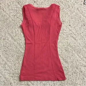 Elegant Pink Sleeveless Transparent Top thumbnail 2