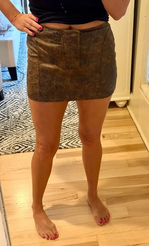 Forever 21 - NWT mini skirt! Brown! thumbnail 1
