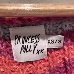 Princess Polly Colorful Short Sleeve Compassion‎ Knit Cardigan Size XS/S thumbnail 4
