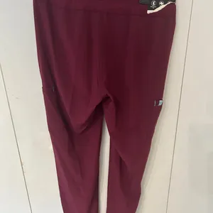 Scrubstar Women's Burgundy Scrub Pants plenty of pockets NWT SIZE small thumbnail 6
