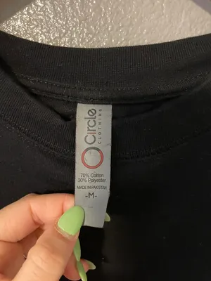 Circle Clothing Black “Live Laugh Lasagna” Crewneck thumbnail 5