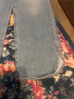 Madewell the perfect vintage Jean Light Wash Wide Leg Women’s Jeans thumbnail 5