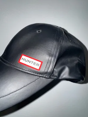 Hunter Rubberized Baseball Cap black one size thumbnail 4
