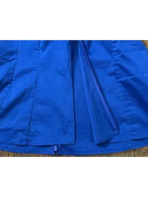 BOSS Blue Short Sleeve Collared Blouse Size 14 thumbnail 4