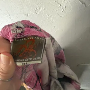 Legendary Y2k Deer Gear Pink Camo Pajama Pants Lounge Sleepwear‎ Women's XL thumbnail 7