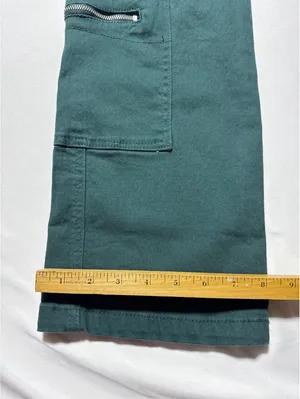 Disclosure High Rise Cargo Pants W7/L32 in Forest Green - St thumbnail 2