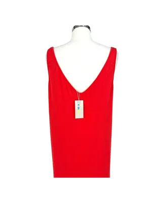 Kidsform Tank Maxi Beach Cover-up Dress Pink Size Large NWT Summer Casual thumbnail 8