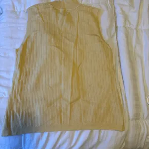 White Stag Yellow Ribbed Turtleneck Sweater thumbnail 3