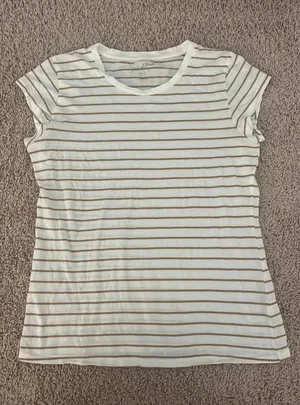 Target Gold Stripped T-Shirt thumbnail 1