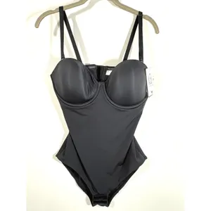 Wacoal Red Carpet Strapless Shaping Body Briefer Black 36D 801219 thumbnail 2