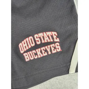 VTG Champion MEDIUM Ohio State Shorts‎ Mesh Black Buckeyes Basketball Pockets thumbnail 3