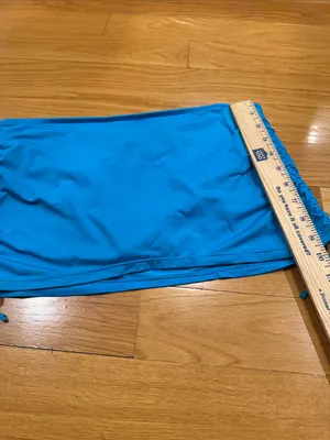 Apt .9 blue swim skirt size 8 . thumbnail 3