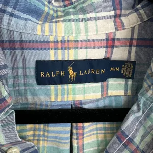 Polo Ralph Lauren Plaid Preppy Button Down Size Medium thumbnail 2