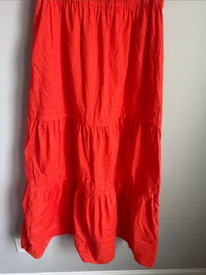 NEW Quince 100% Organic Cotton Poplin Tiered Maxi Dress thumbnail 6