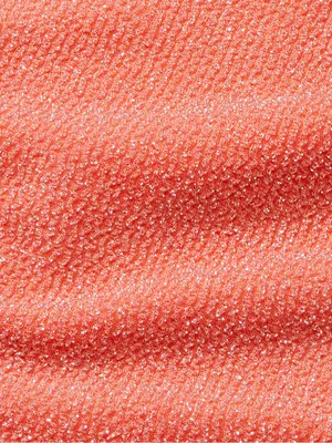 PINK Victoria’s Secret Textured Glitter Bikini Set Orange Coral Medium NWT thumbnail 13