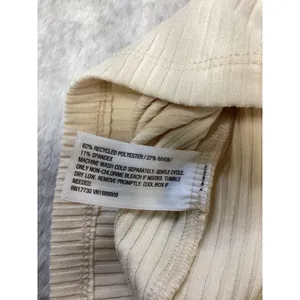 A New Day Women Cream Ribbed Button Front Midi Tank Dress Large NWT‎ 018035406 thumbnail 6