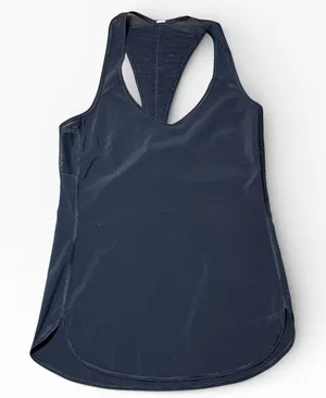 Lululemon Racerback Tank Top Black Athletic Workout Seamless‎ Size XS\Small thumbnail 1