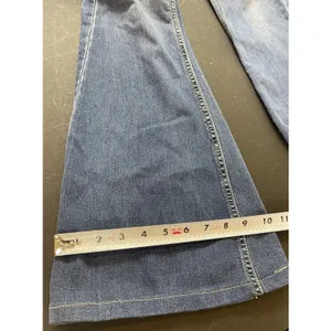 We The Free Free People Flare Jeans 26 Blue Stretch Bell Bottom Boho Indie Retro thumbnail 15