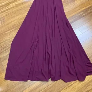 Show Me Your Mumu Jenn Maxi Dress Womens Medium‎ Merlot V-Neck Sleeveless Gown thumbnail 3