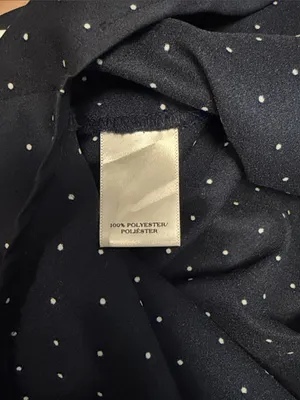 Ann Taylor Navy Polka Dot Sleeveless Blouse thumbnail 4