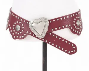 Leather Belt Red thumbnail 1
