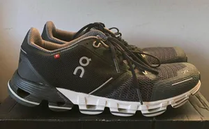 Women’s On Cloud Running Sneakers Athletic Shoes Black Grey White EU 40.5 US 9 thumbnail 2