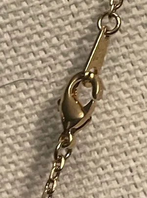 Vintage Floral Filagree Pendant Necklace thumbnail 3