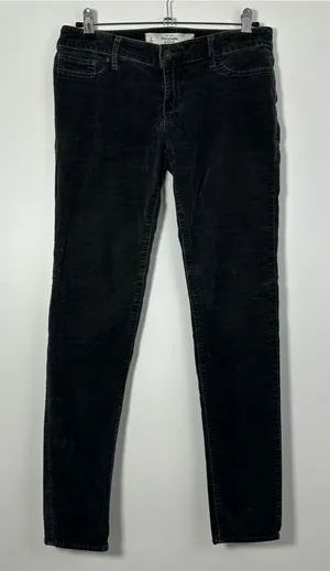 Abercrombie Women’s Size 2 W26 Black Skinny Jeans Stretch Denim thumbnail 1