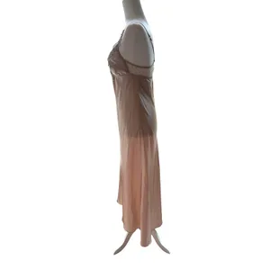 FLORA by Flora Nikrooz Women's Stella gown almond slip dress, size M thumbnail 8
