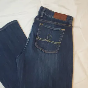 Lucky Brand Blue Flare Wide Leg Jeans thumbnail 11