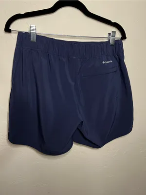 Columbia Pleasant Creek Stretch Blue Outdoor Hiking Shorts thumbnail 4