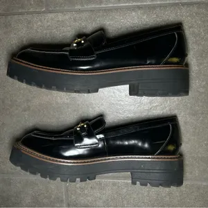 Sam Edelman Laurs Black Chunky Platform Lug Sole Loafers Women’s Shoe Size 8.5 thumbnail 8