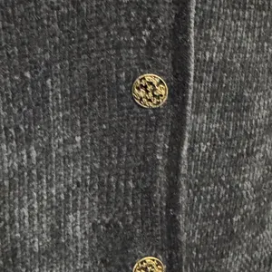 Vintage Koret Sweater Vest Floral‎ Embroidery Button Front Sz S thumbnail 6